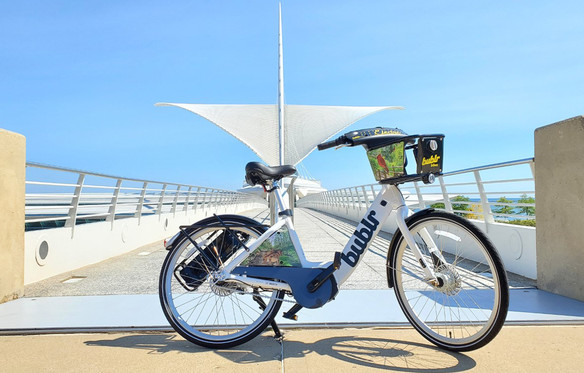 New student designed eBikes Milwaukee Downtown